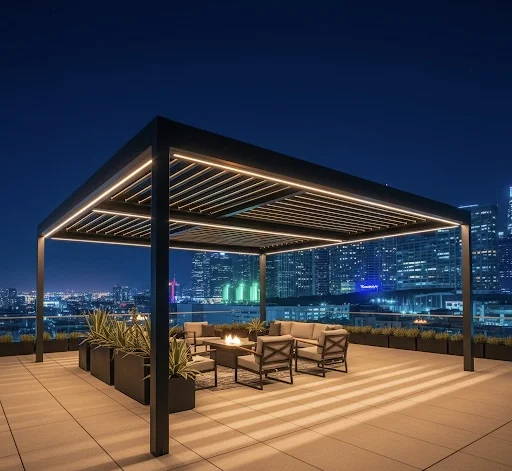 successful motorized louver pergola projects