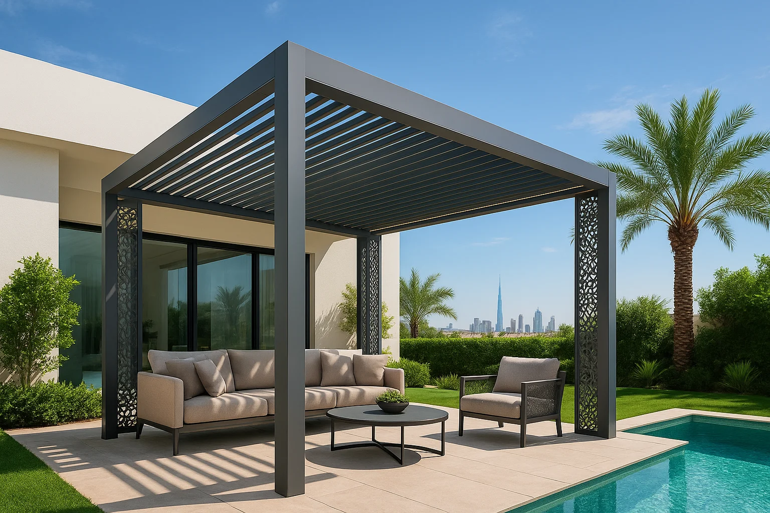 aluminum pergolas