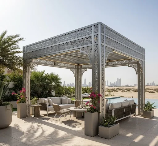 CNC Design Pergola in dubai