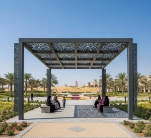 CNC Design Pergola in UAE